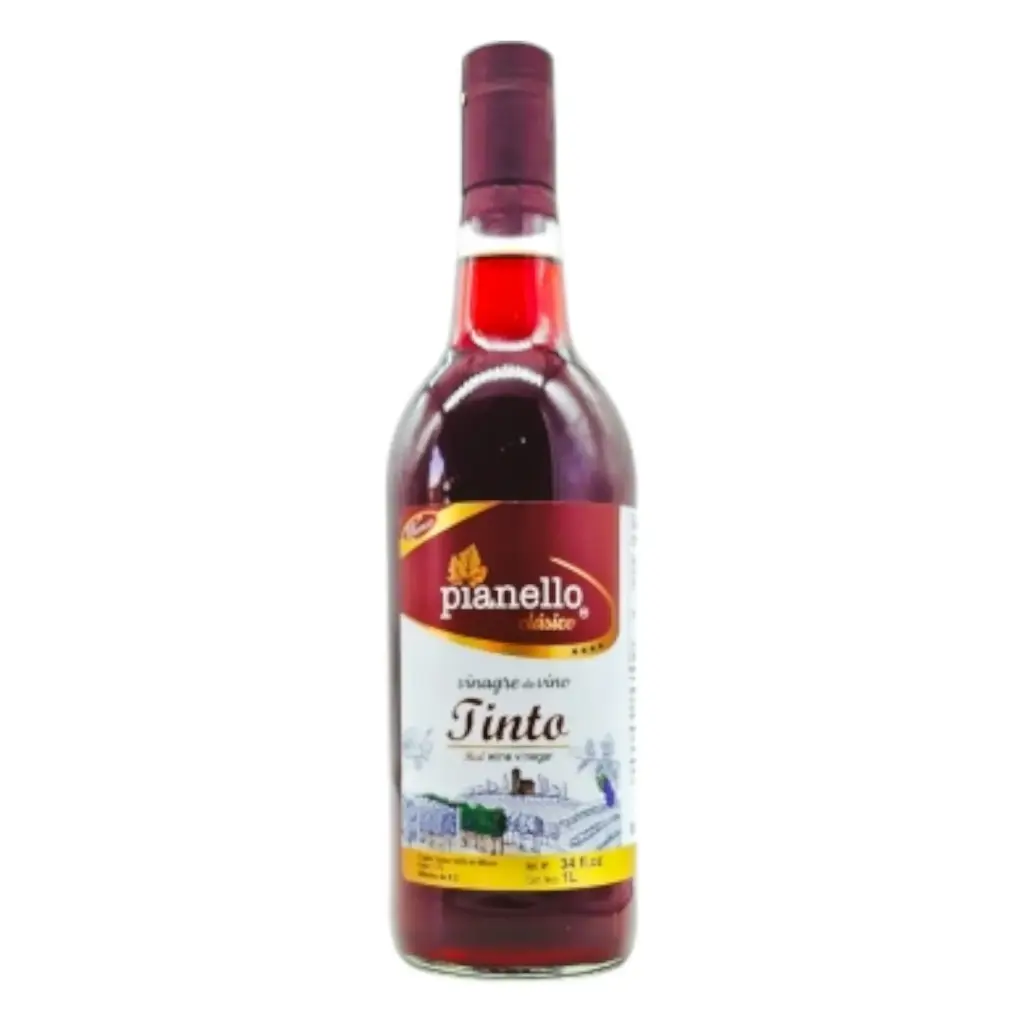[VINVINTIN 1-1L] VINAGRE VINO TINTO PIANELLO 1 LTS