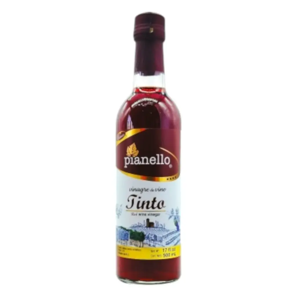 [VINVINTIN 50-500ML] VINAGRE VINO TINTO PIANELLO 500 ML