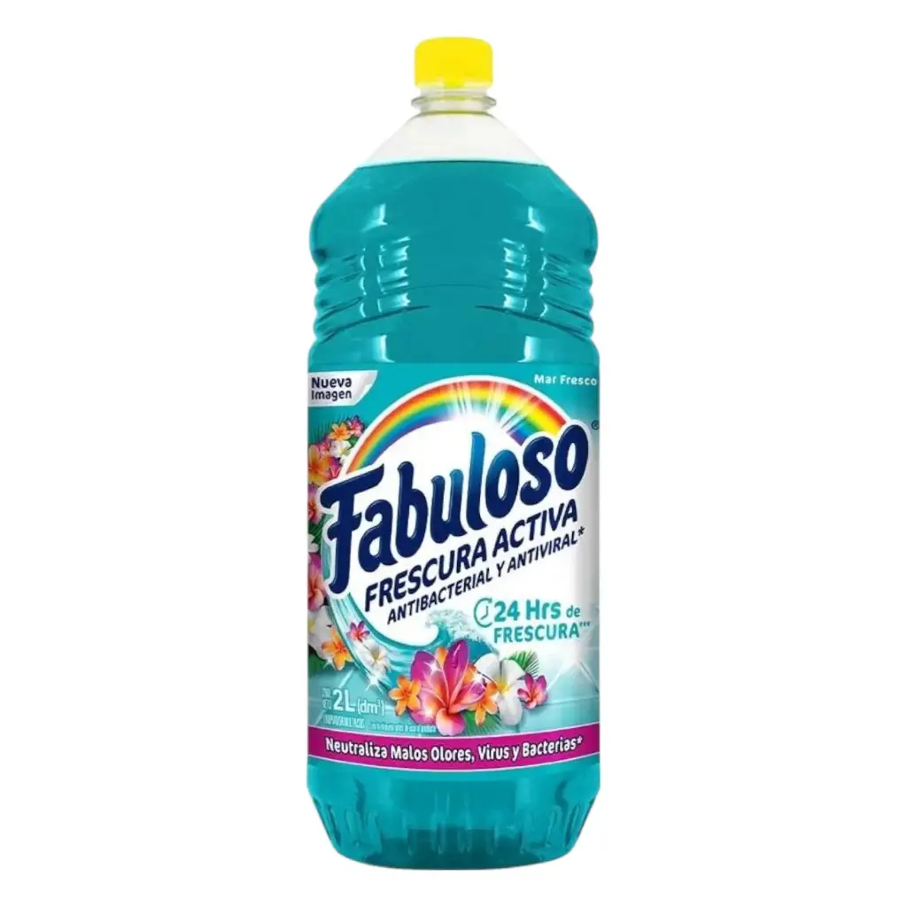 [LIMMULFAB FR-1L] LIMPIADOR MULTIUSOS FABULOSO MAR FRESCO 1 LT