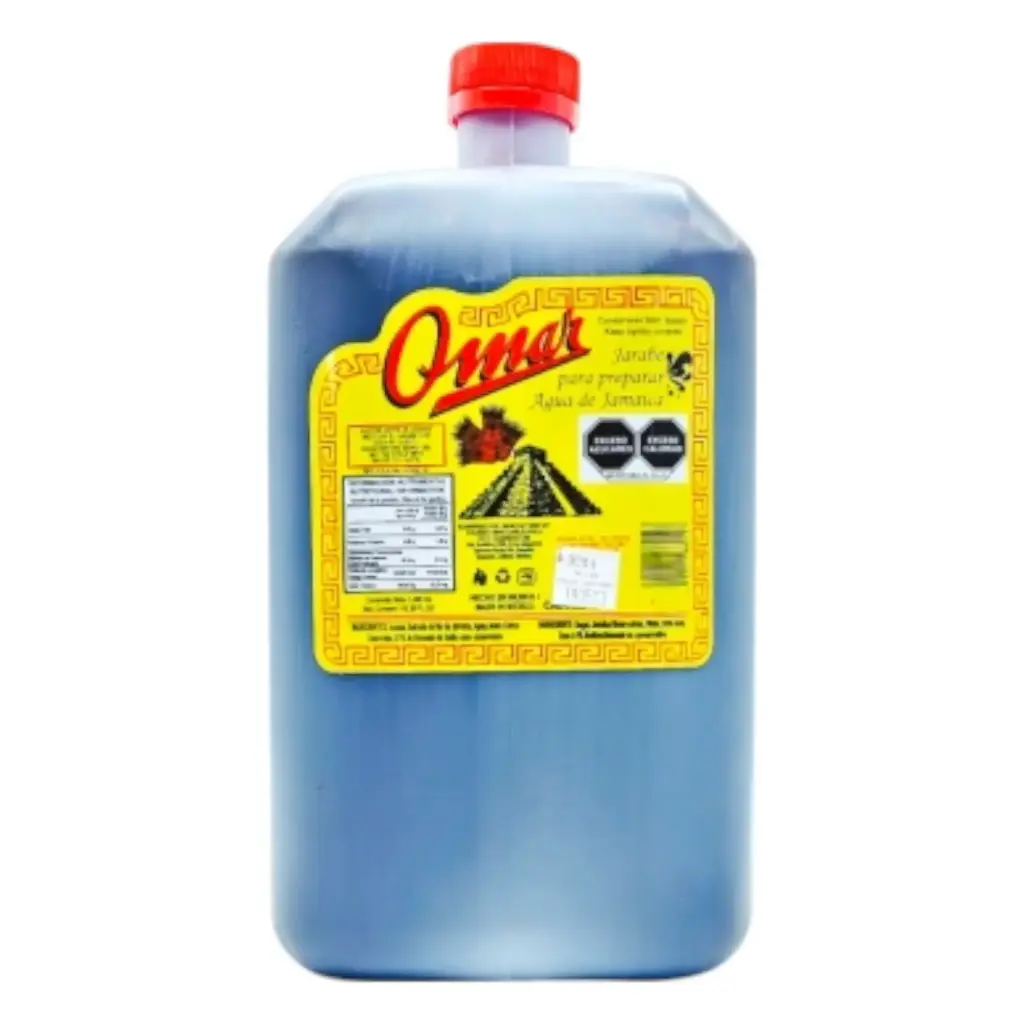 [JARJAMOMA LT-3.5L] JARABE JAMAICA OMAR 3.5 LT
