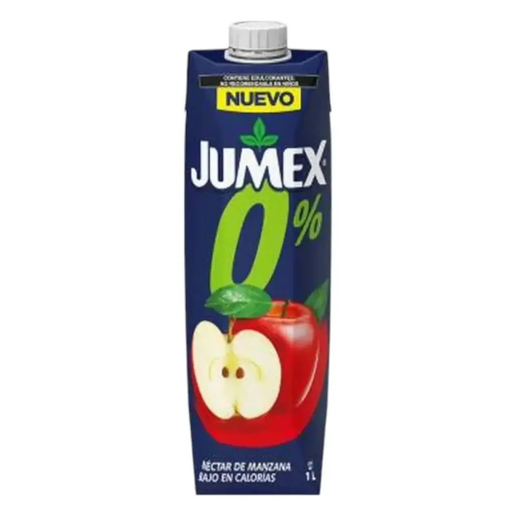 JUGO MANZANA 0%  AZUCAR JUMEX 1 L