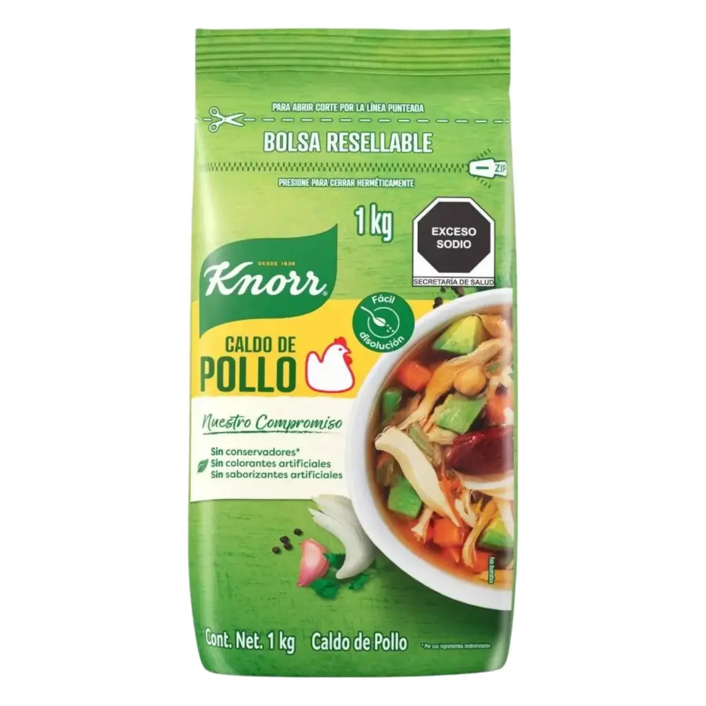 [CONCALPOL 1K-1KG] CONSOME CALDO POLLO KNORR 1KG