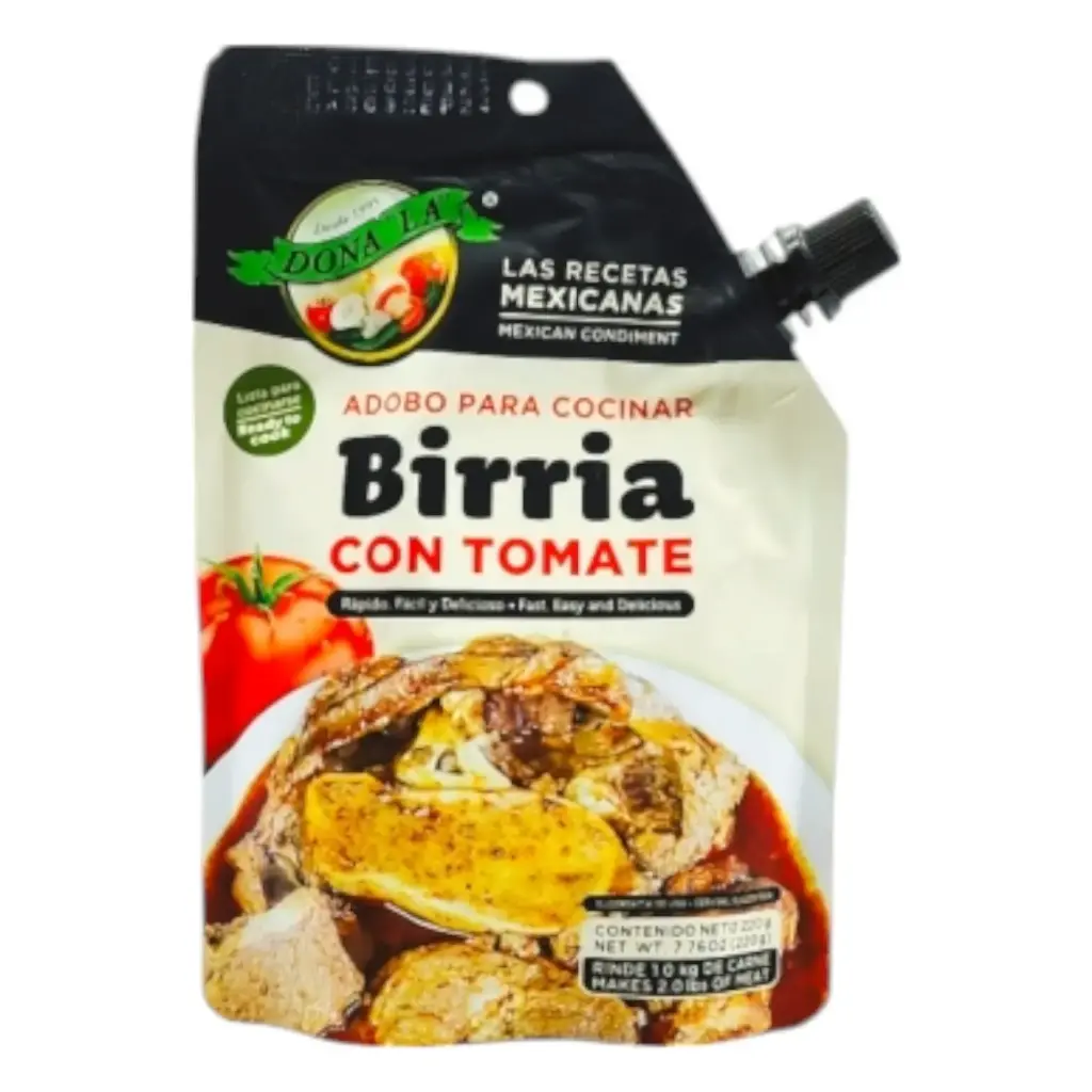 ADOBO BIRRIA TOMATE DOÑA LA  220 GR