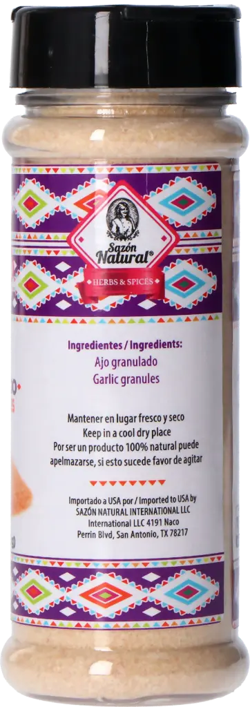AJO GRANULADO SAZON NATURAL 80 G