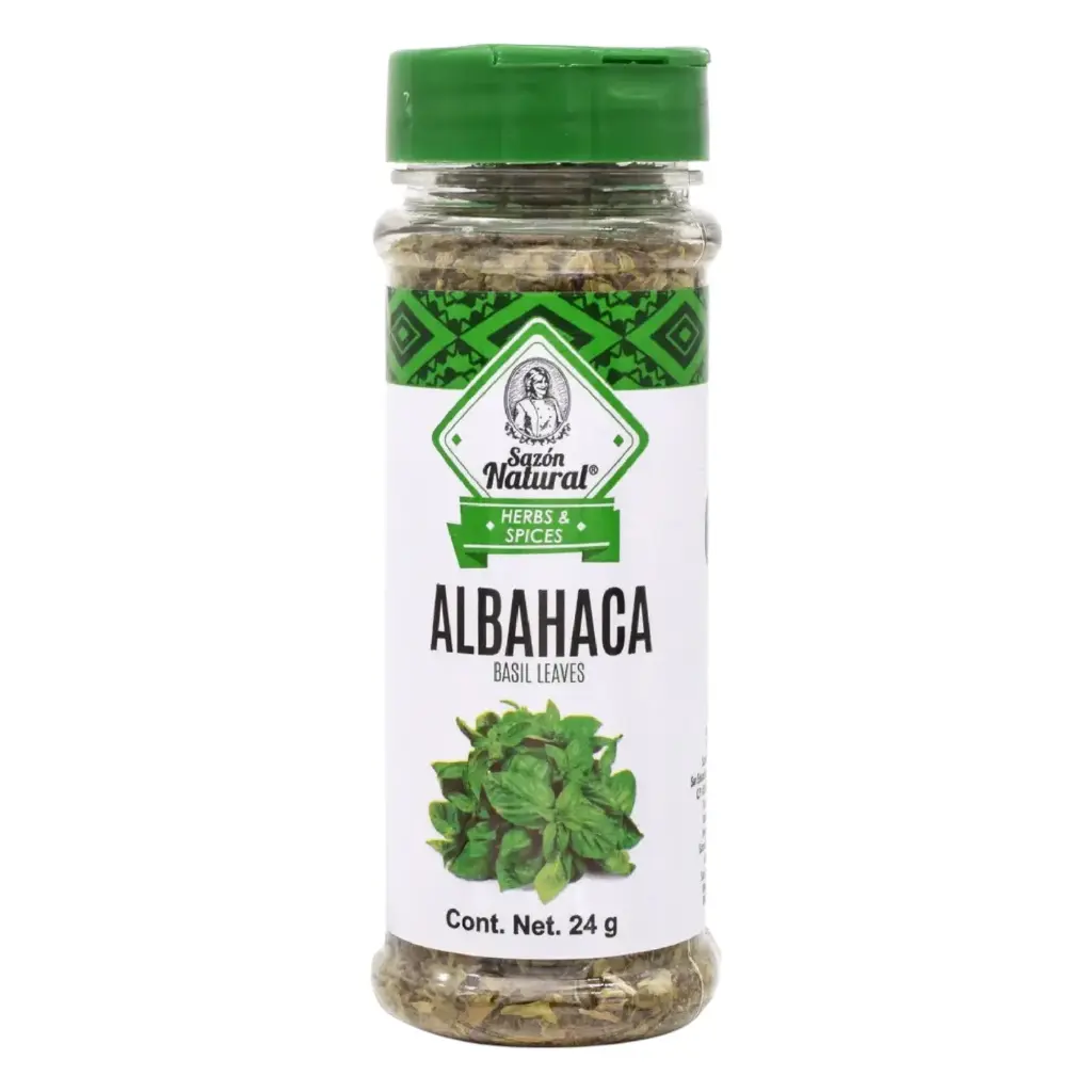 [ALBSAZNAT G-24G] ALBAHACA SAZON NATURAL 24 G