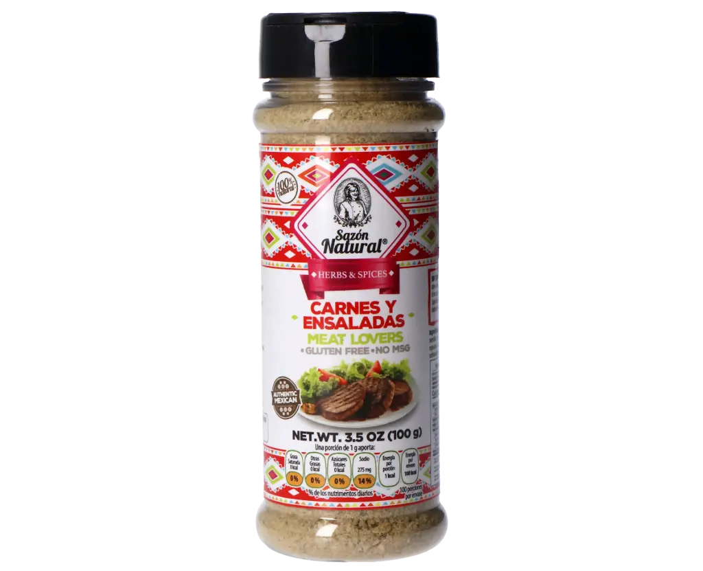 SAZONADOR CARNES ENSALADAS SAZON NATURAL 100 G