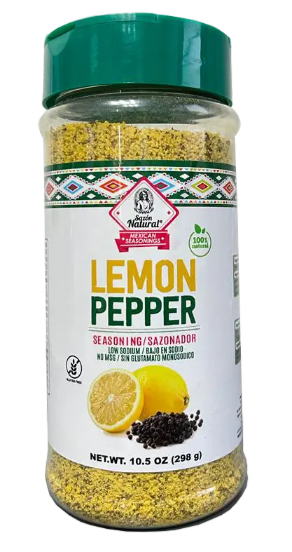 SAZONADOR PIMIENTA LIMON SAZON NATURAL 190 G