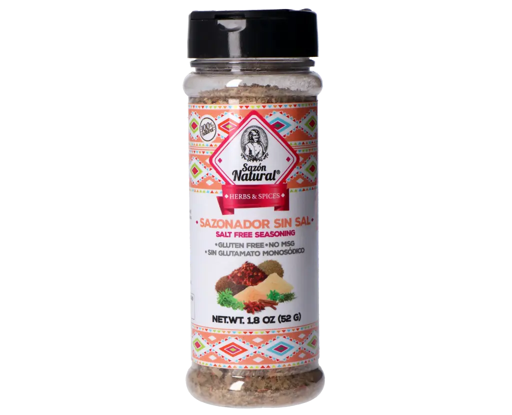 SAZONADOR SIN SAL SAZON NATURAL 52 G
