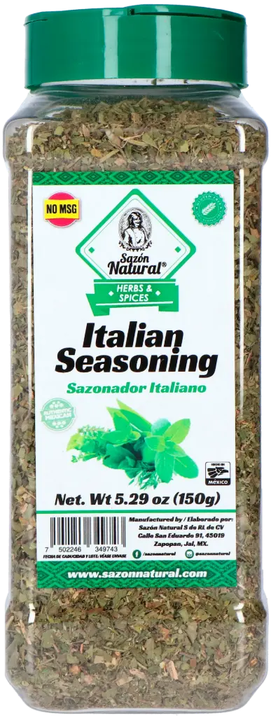 SAZONADOR ITALIANO SAZON NATURAL 150 G