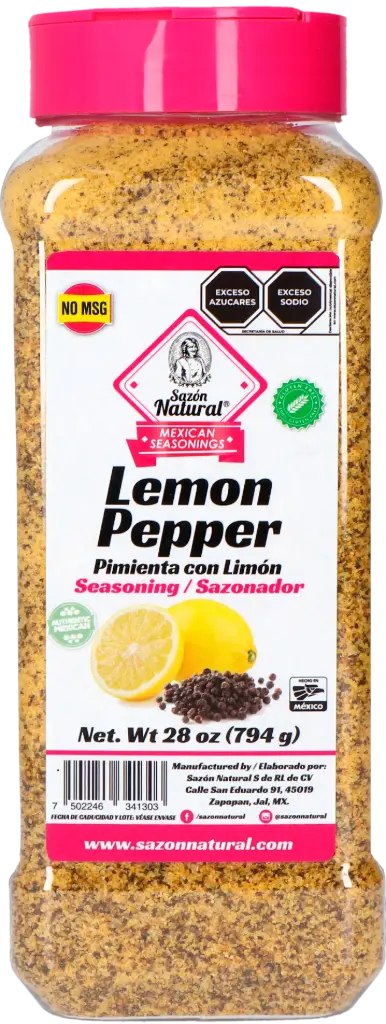 SAZONADOR PIMIENTA LIMON SAZON NATURAL 794 G