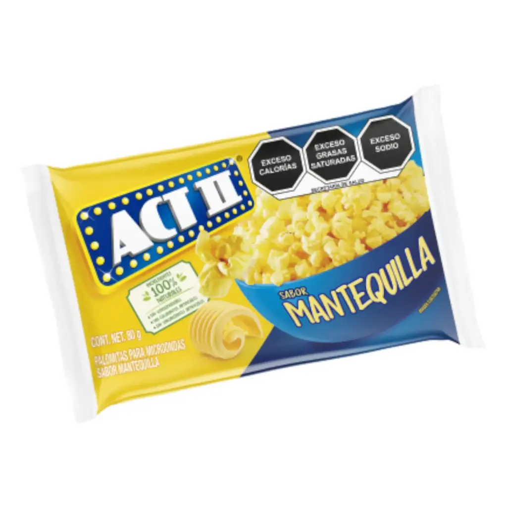 PALOMITA MANTEQUILLA ACT II 80G
