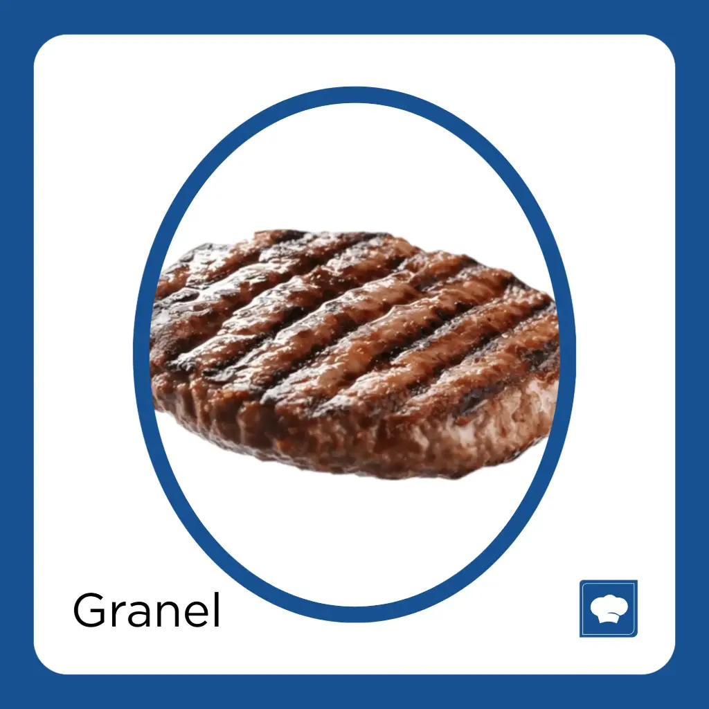 [CARHAMARR 15-150G] CARNE HAMBURGUESA ARRACHERA PZA 150 G