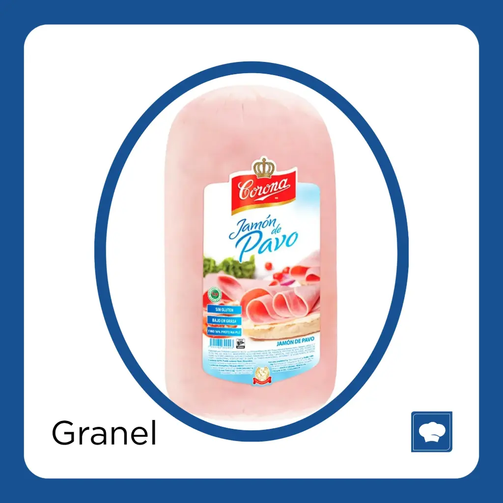 JAMON PAVO NATURAL CORONA KG