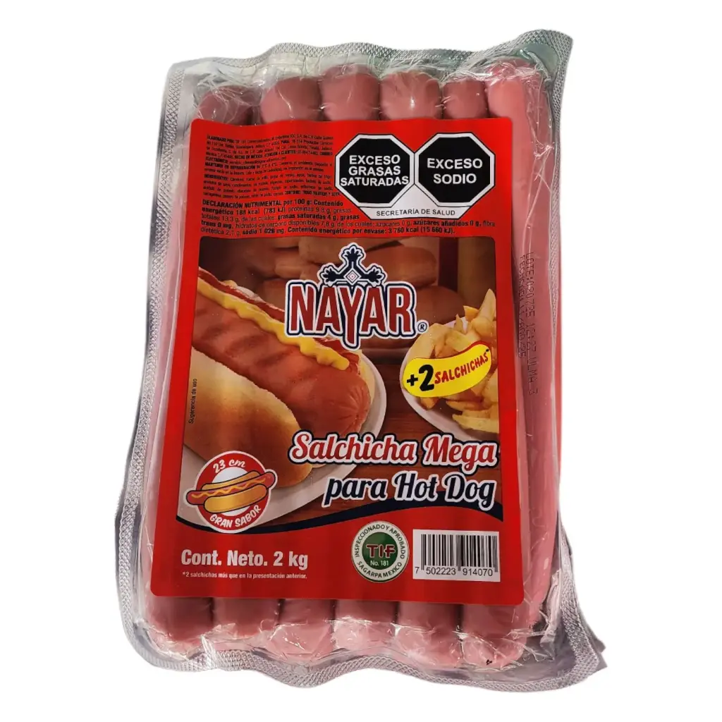 SALCHICHA NAYAR PIEZA