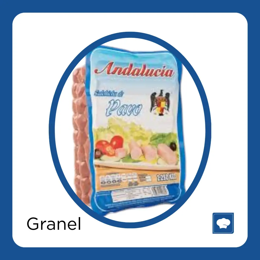 [SALPAVAND-KG] SALCHICHA PAVO ANDALUCIA KG