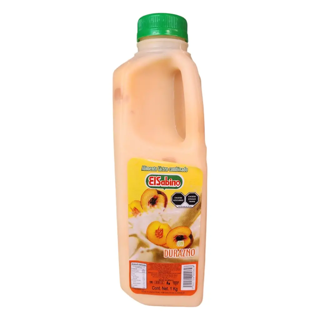 YOGURT CON DURAZNO SABINO 1 LT