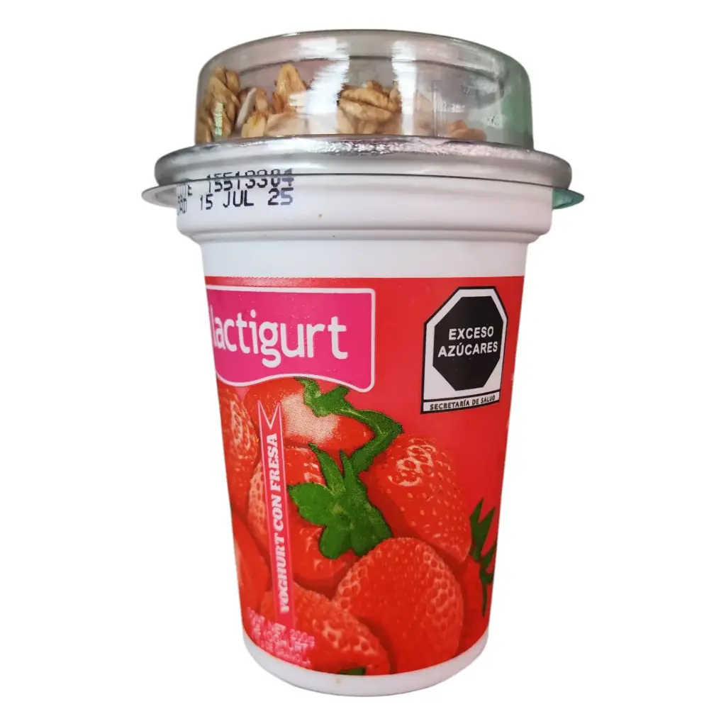 [YOGCONGRA LA-200G] YOGURT CON GRANOLA FRESA LACTIGURT 200 G