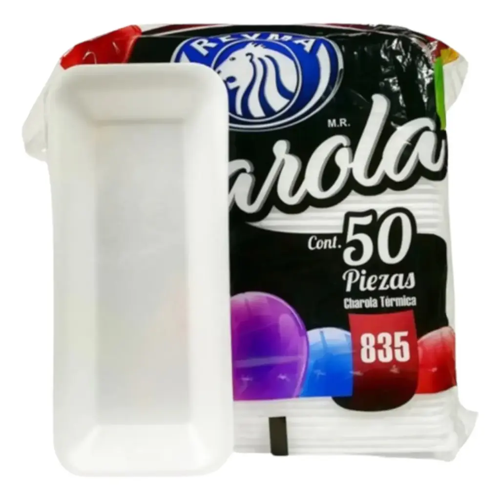 [CHA835REY PZ-50PIEZA] CHAROLA 835 REYMA 50 PZ