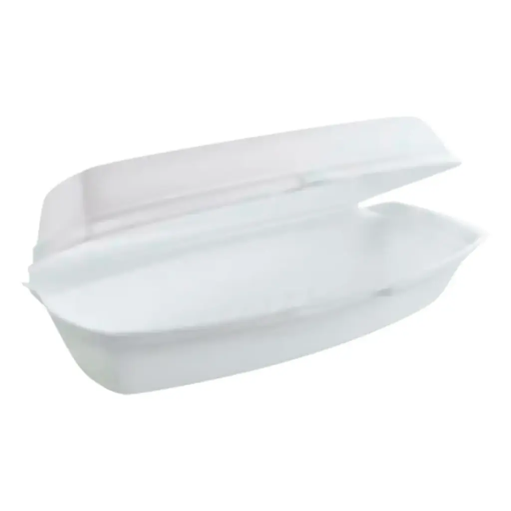 [CONHOTDOG 12-125PZ] CONTENEDOR HOT DOG LEON 125 PZ PAQUETE