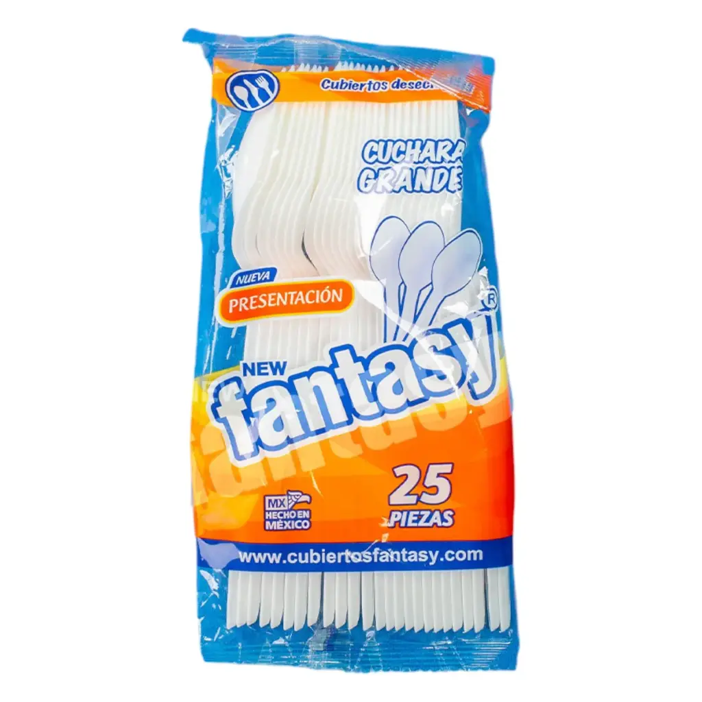 [CUCGRAFAN PZ-25PIEZA] CUCHARA GRANDE FANTASY 25 PZ