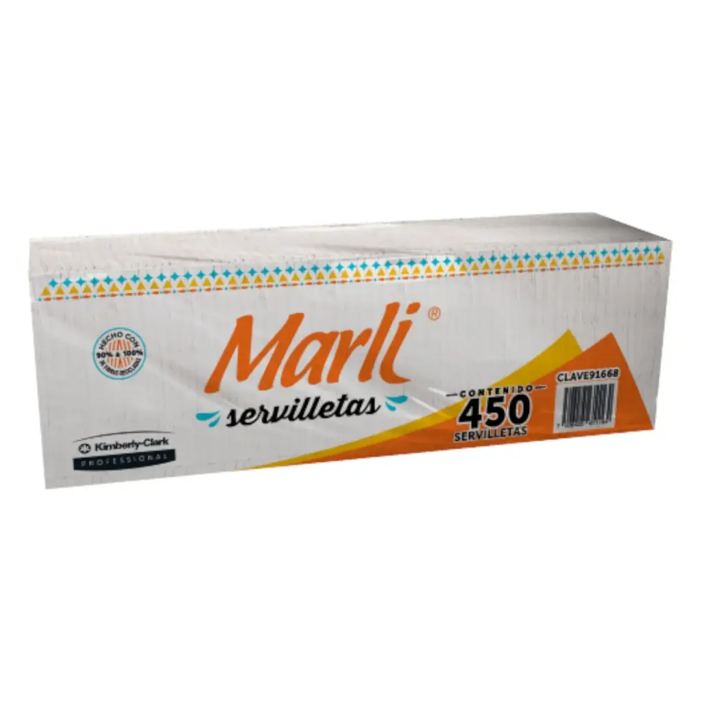 [SERMAR450 PA-450PAQUETE] SERVILLETA MARLI 450 HOJAS PAQ