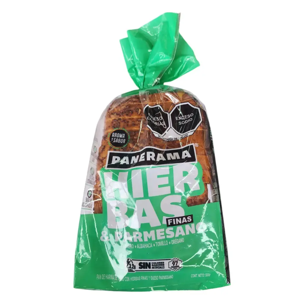 PAN HIERBAS FINAS PARMESANO GRANDMAS 500 G