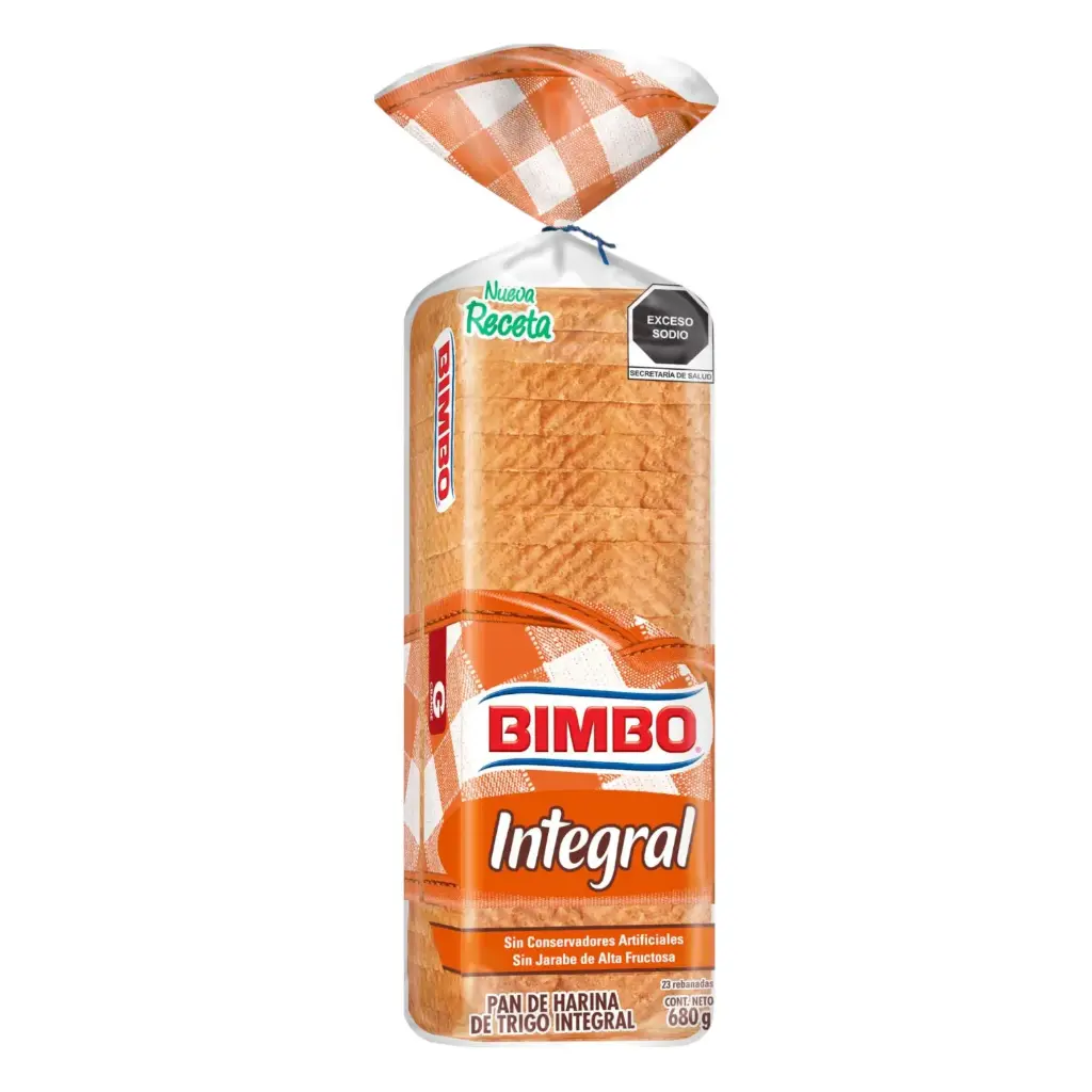 PAN INTEGRAL BIMBO 620 GR
