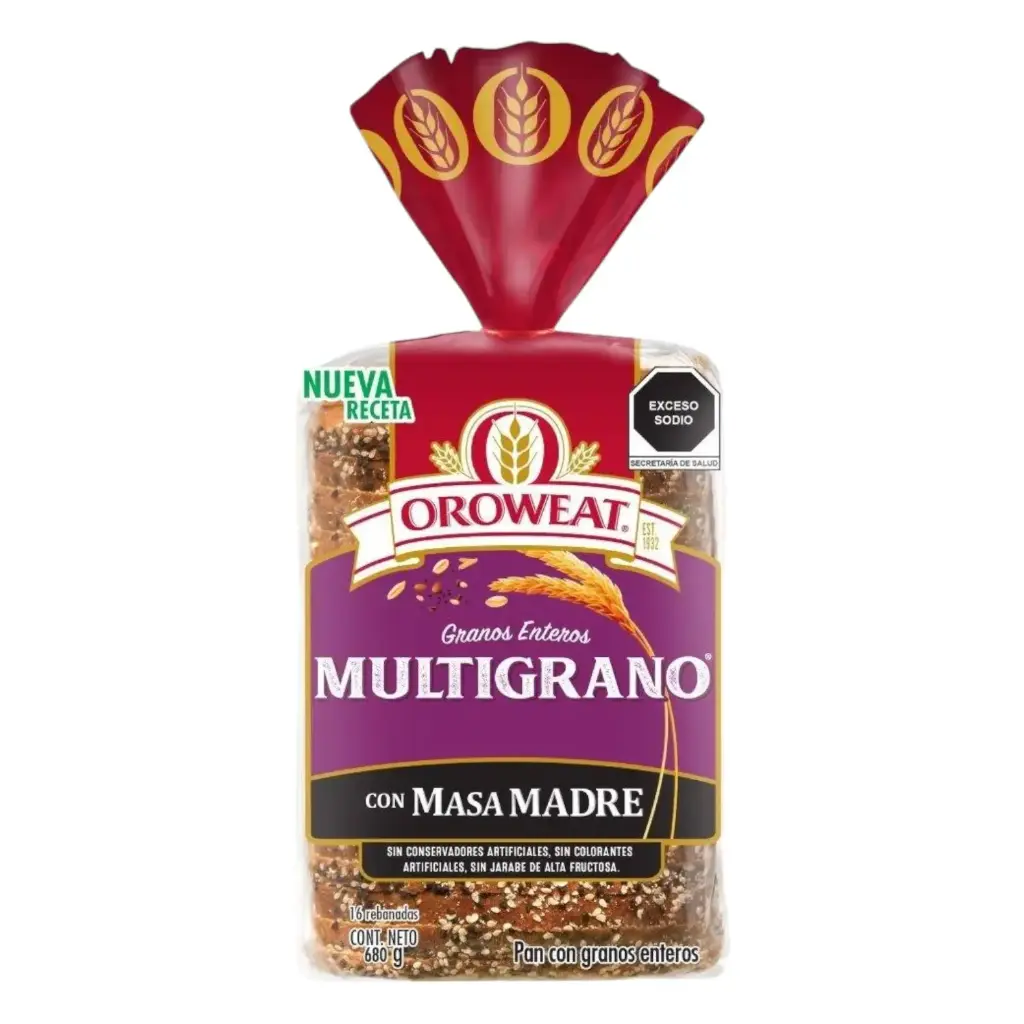 [PANMULORO G-680G] PAN MULTIGRANO OROWEAT 680  GRS