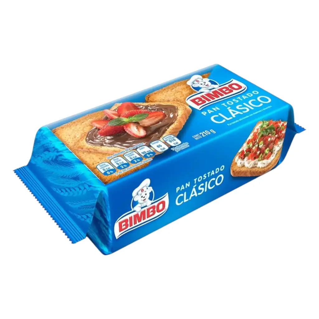 PAN TOSTADO CLASICO BIMBO