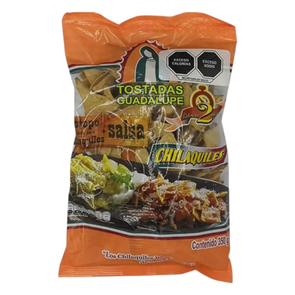 TOTOPOS CHILAQUILES GUADALUPE 350 G