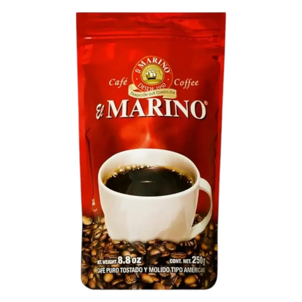 CAFE TOSTADO Y MOLIDO EL MARINO 250 G