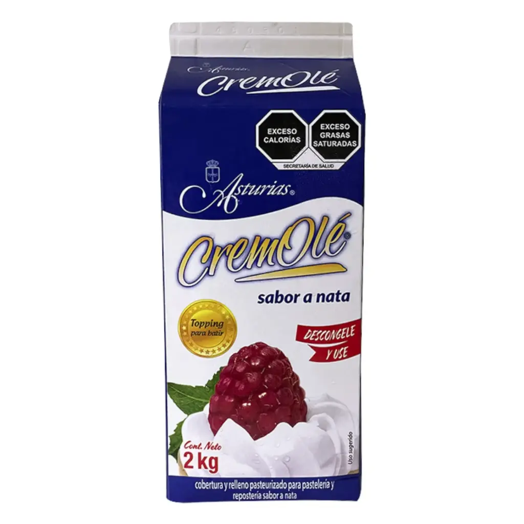 [CREOLESAB AS-2KG] CREAM OLE SABOR NATA ASTURIAS 2 KG