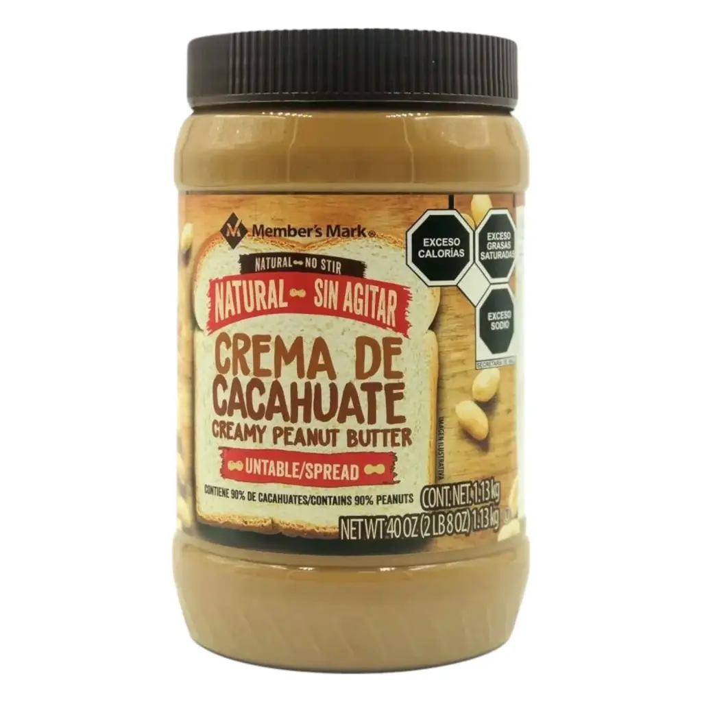 [CRECACMEM 1.-1.13KG] CREMA CACAHUATE MEMBER´S MARK 1.13 KG