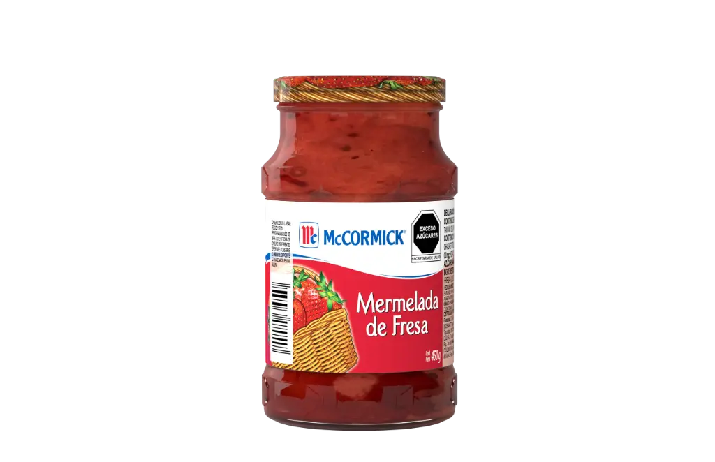 [MERDEFRE 45-450G] MERMELADA DE FRESA MCCORMICK 450 G