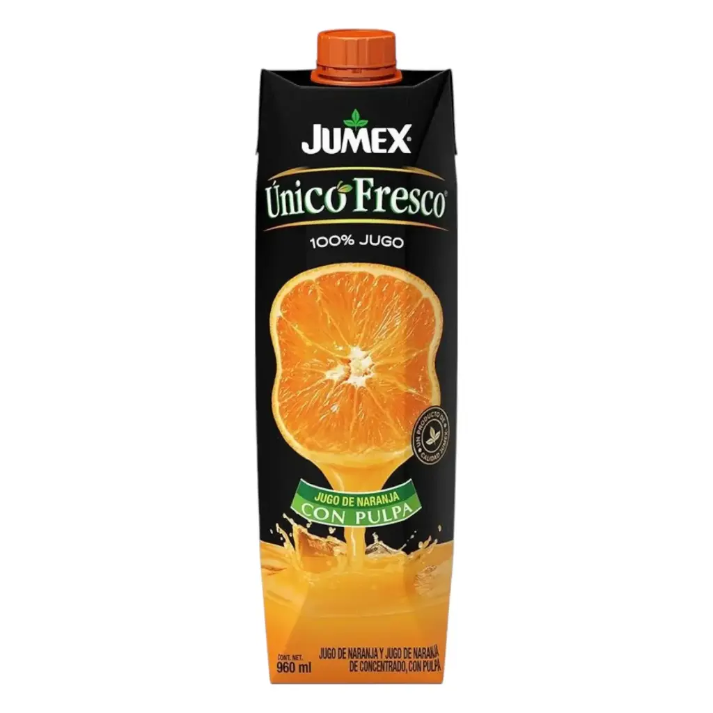 JUGO UNICO FRESCO JUGO DE NARANJA JUMEX 960 ML