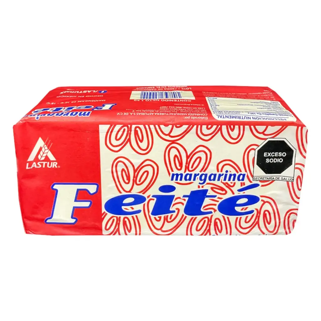 [MARFEILAS KG-1KG] MARGARINA FEITE LASTUR 1 KG
