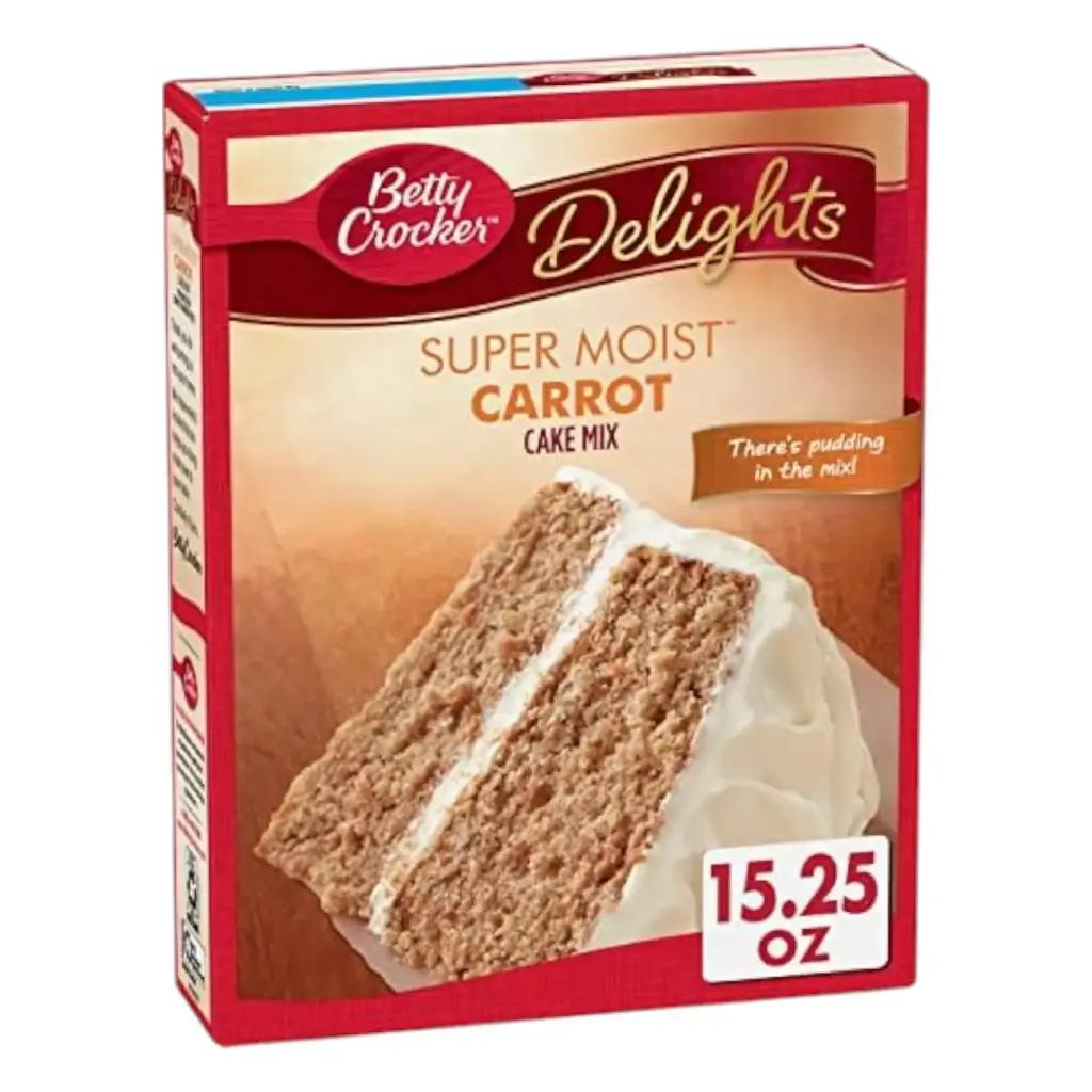 HARINA PARA PREPARAR PASTEL DE ZANAHORIA BETTY CROCKER 375 GR
