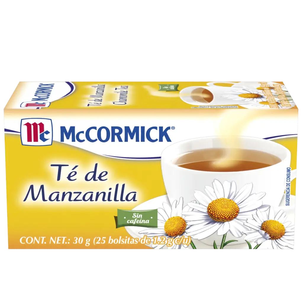 TE DE MANZANILLA MCCORMICK 30G 25/1.2G