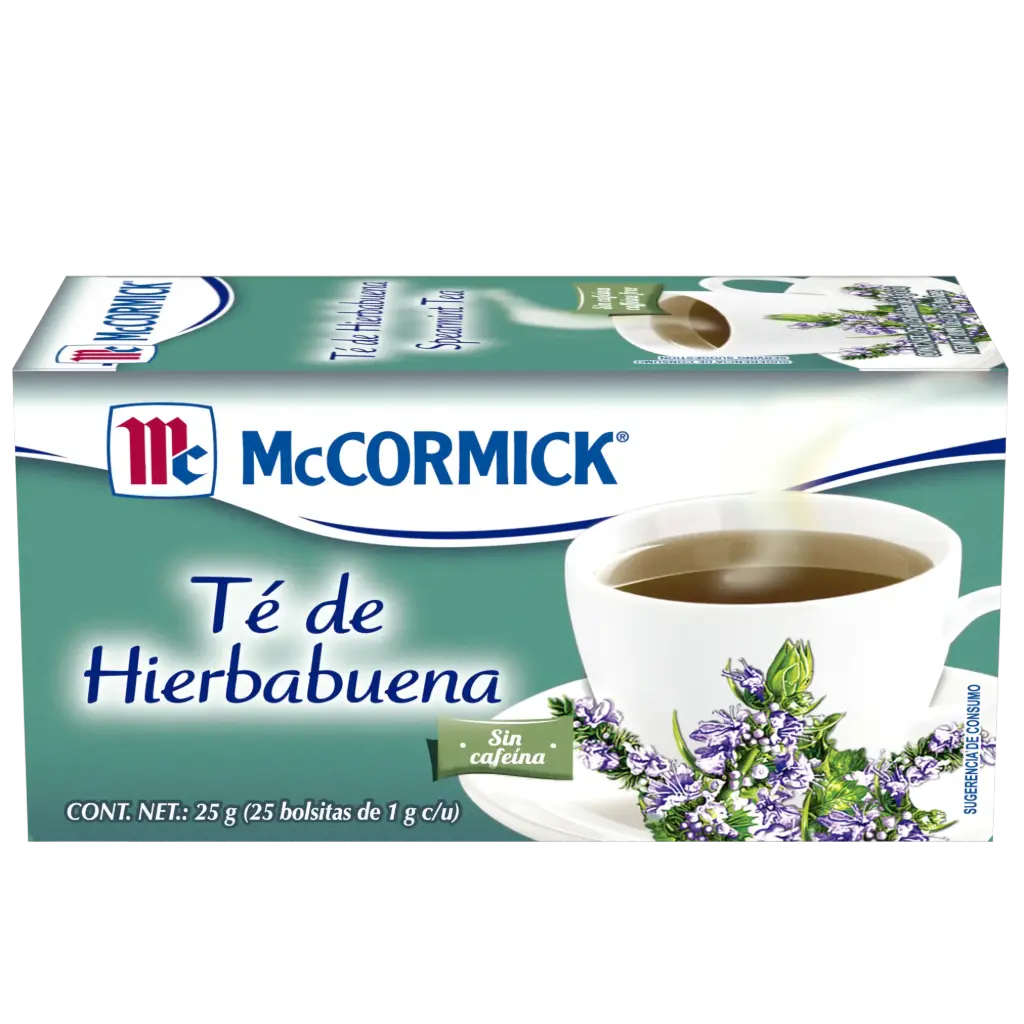 TE HIERBABUENA MCCORMICK 35 G  25/1.4 G