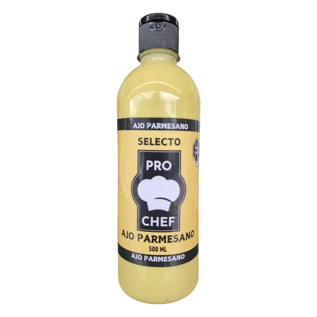 ADEREZO AJO PARMESANO SELECTO PRO CHEF 500 ML