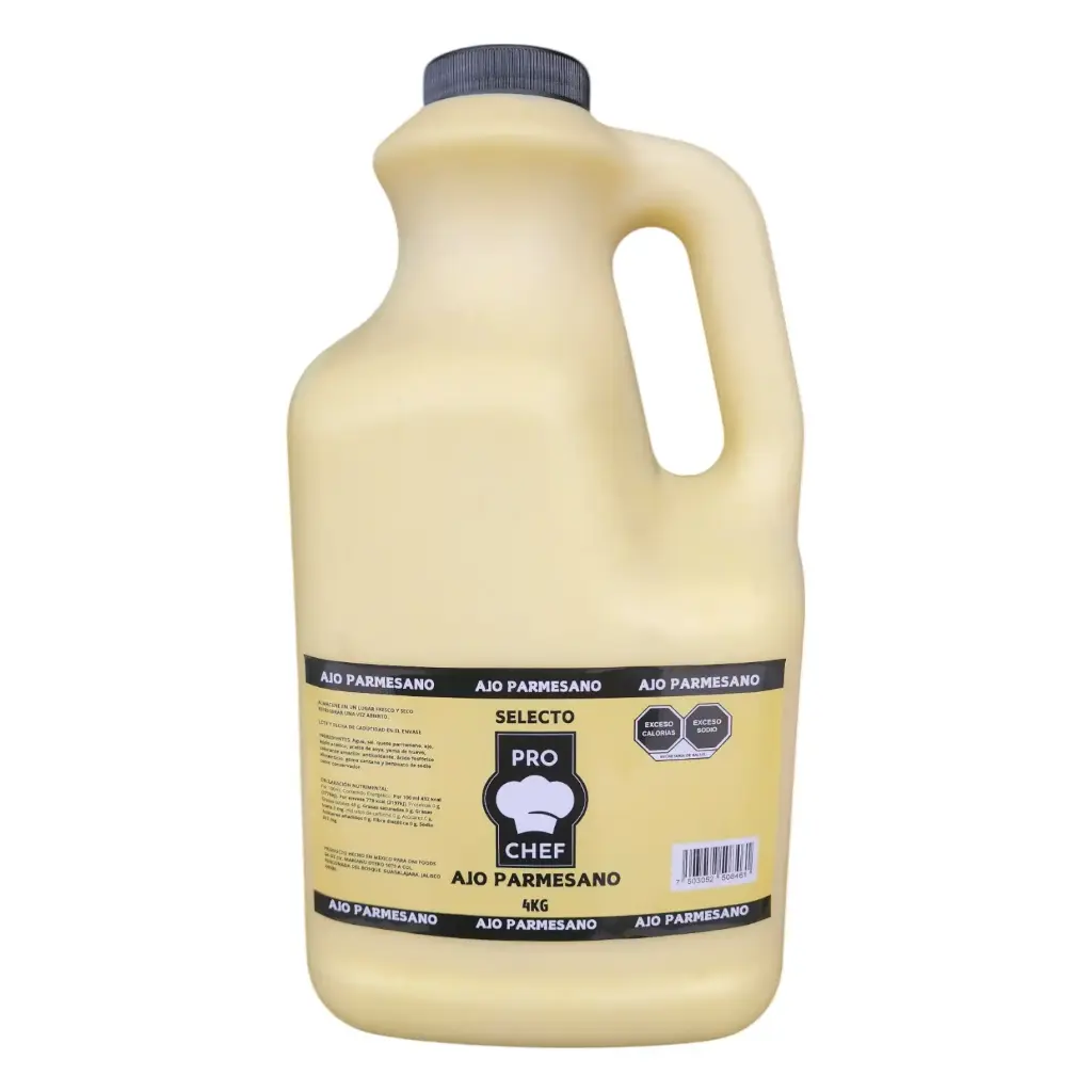 ADEREZO AJO PARMESANO SELECTO PRO CHEF 4 KG