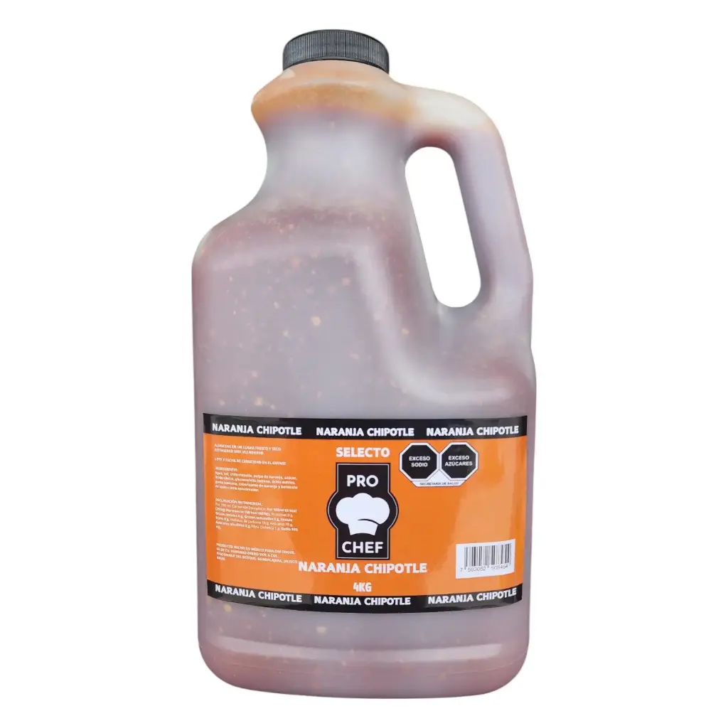 SALSA NARANJA CHIPOTLE SELECTO PRO CHEF 4 KG