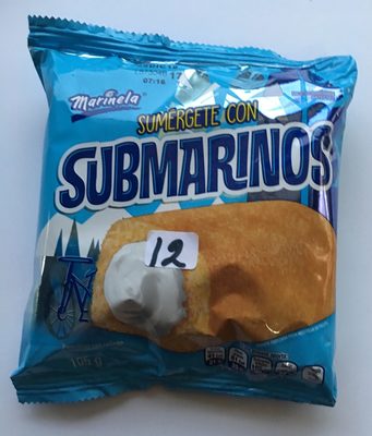 SUBMARINOS VAINILLA 105 GR