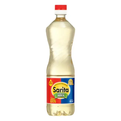 [ACEPURDE SA-800ML] ACEITE PURO DE SOYA SARITA 800 ML