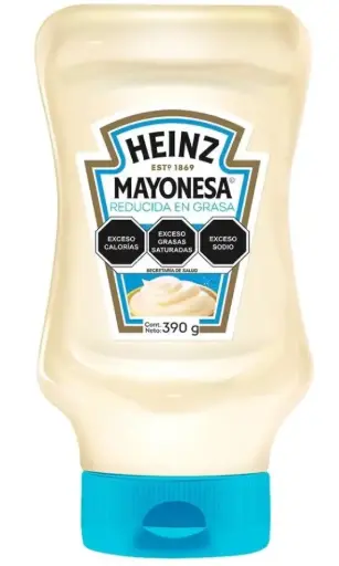 [MAYLIGHEI 39-390G] MAYONESA LIGHT HEINZ PET 390 G