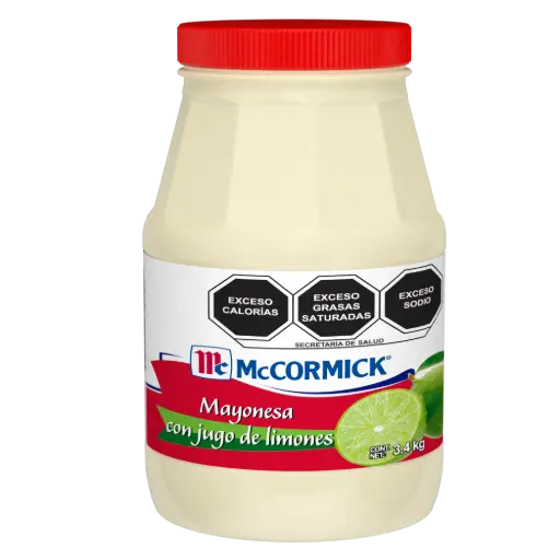 [MAYLIMMCC KG-3.4KG] MAYONESA LIMON MCCORMICK 3.4 KG