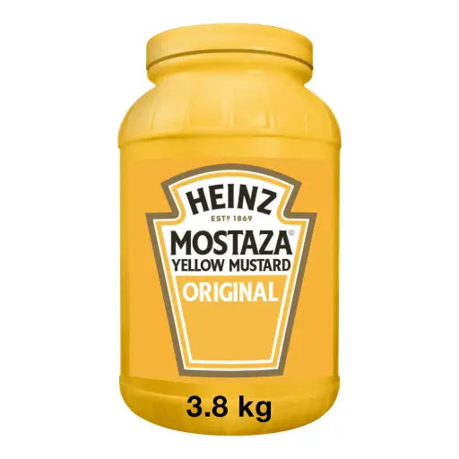 [MOSHEIGAL KG-3.8KG] MOSTAZA HEINZ GALON 3.8 KG