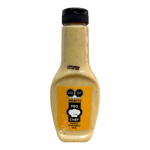 [ADERANHAB PR-250ML] ADEREZO RANCH HABANERO SELECTO PRO CHEF 250 ML