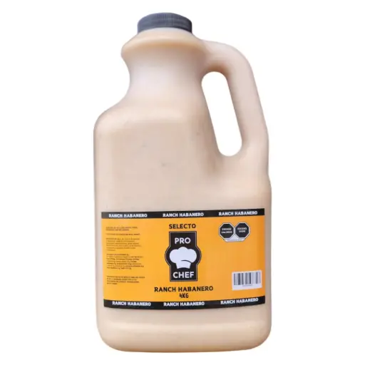 [ADERANHAB PR-4KG] ADEREZO RANCH HABANERO SELECTO PRO CHEF 4 KG