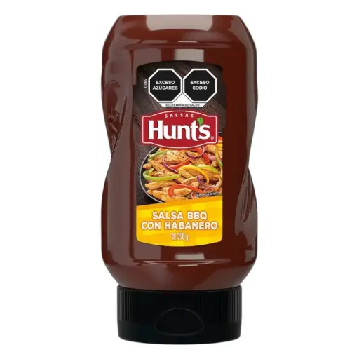 [SALBBQHAB 35-350G] SALSA BBQ HABANERO HUNTS 350 G